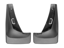 Load image into Gallery viewer, WeatherTech WET120070 DigitalFit No-Drill Rear MudFlaps for 2014-2017 Nissan Rogue, Black
