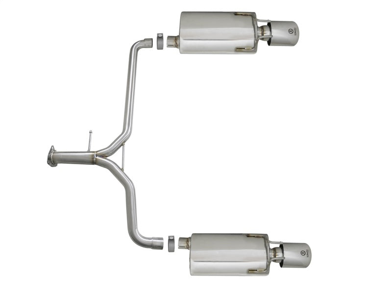 aFe Takeda Axle-Back Exhaust System for 2013-2016 Honda Accord Sport Sedan 2.4L