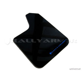 Rally Armor Universal Fit Black UR Mud Flap with Blue Logo – Durable Polyurethane Construction