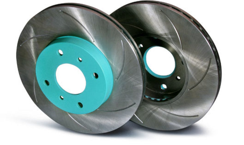 Project Mu SCR Pure Plus 6 Rotor Rear for Nissan GT-R - Uncoated Brake Rotor