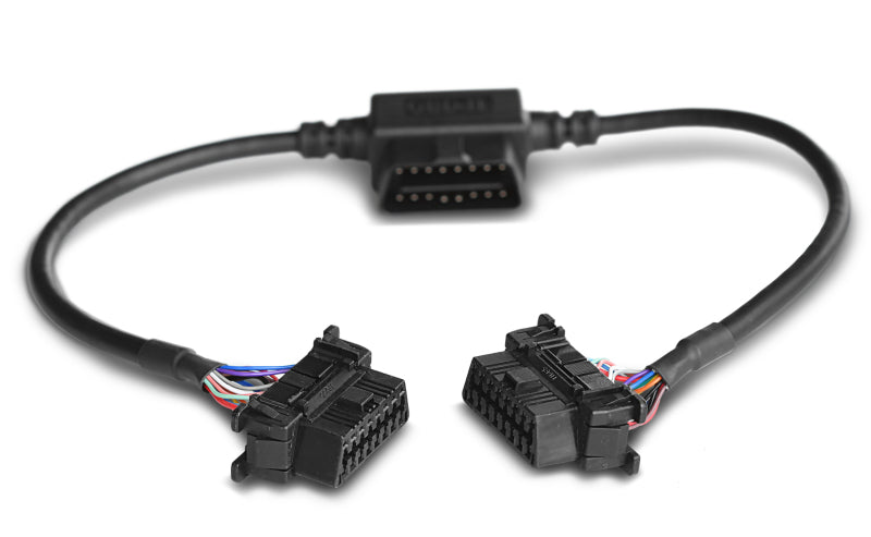 AMP Research PowerStep Plug N Play Pass Thru Harness - Black - Clip In OBD Port for Ram & Toyota Models