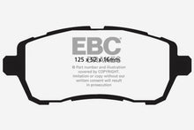 Load image into Gallery viewer, EBC Yellowstuff Front Brake Pads for Ford Fiesta 1.6L * High-Performance Street and Track Use