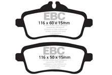 Load image into Gallery viewer, EBC Yellowstuff Rear Brake Pads for Mercedes-Benz CLA45 AMG and More * High-Performance Street &amp; Track Use