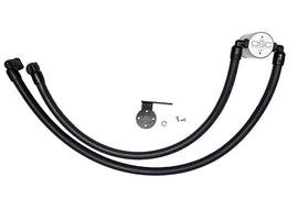 J&L JLT3042P-C 3.0 Oil Separator, Passenger Side, Clear Anodized for 2017-2022 Ford F-250/F-350 Super Duty 6.2L/7.3L