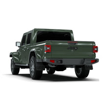 Load image into Gallery viewer, Rally Armor UR Series Mud Flaps for Jeep Gladiator 2020-2024 – Black with Grey Logo, Part Number RALMF104-BLK-GRY