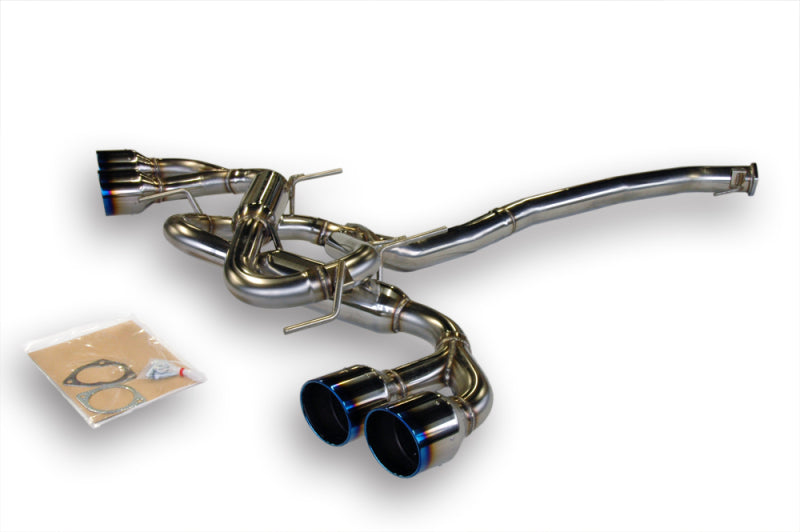 HKS 09+ GTR Flux Welded Legamax Premium Exhaust - Performance Exhaust System for Nissan GT-R