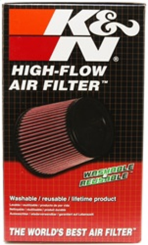 K&N Engineering Universal Clamp-On Air Filter 4-1/2 inch Flange, 5-7/8 inch Body Diameter