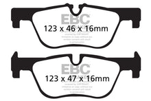 Load image into Gallery viewer, EBC Redstuff Ceramic Low Dust Rear Brake Pads for BMW 3 Series (Part Number: EBCDP32132C)