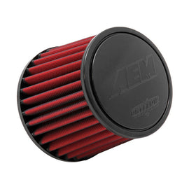 AEM Induction 2.75-inch Short Neck 5-inch Synthetic Air Filter (Part #aem21-202DK)