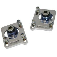 Load image into Gallery viewer, BBK 94-04 Mustang Caster Camber Plate Kit with Silver Anodized Finish - Adjustable Billet Aluminum