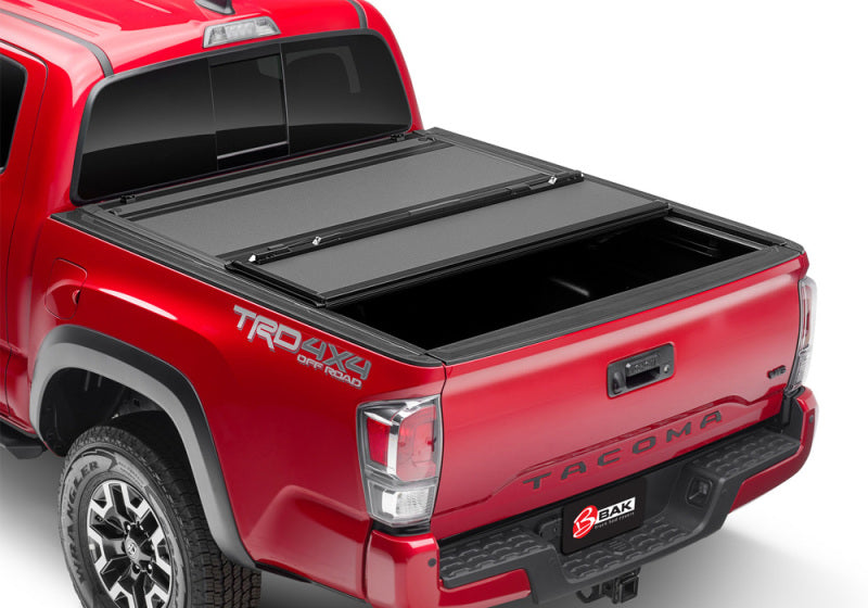 BAK 2024 Toyota Tacoma 5ft Bed BAKFlip MX4 (GEN 3) Hard Folding Truck Bed Cover with Matte Finish
