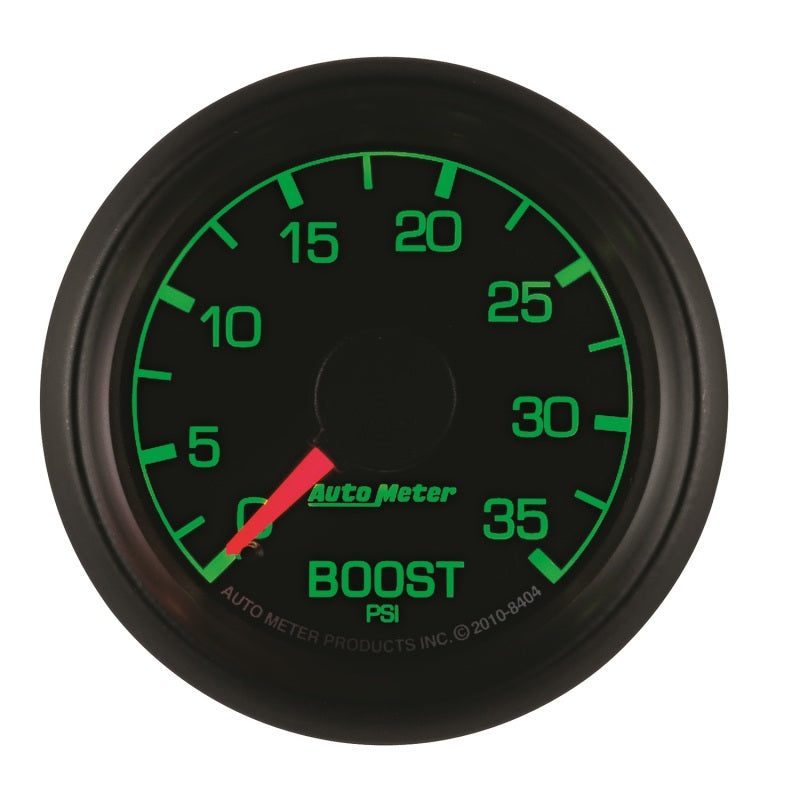 AutoMeter Factory Match Ford 52.4mm Mechanical Boost Gauge - 0-35 PSI