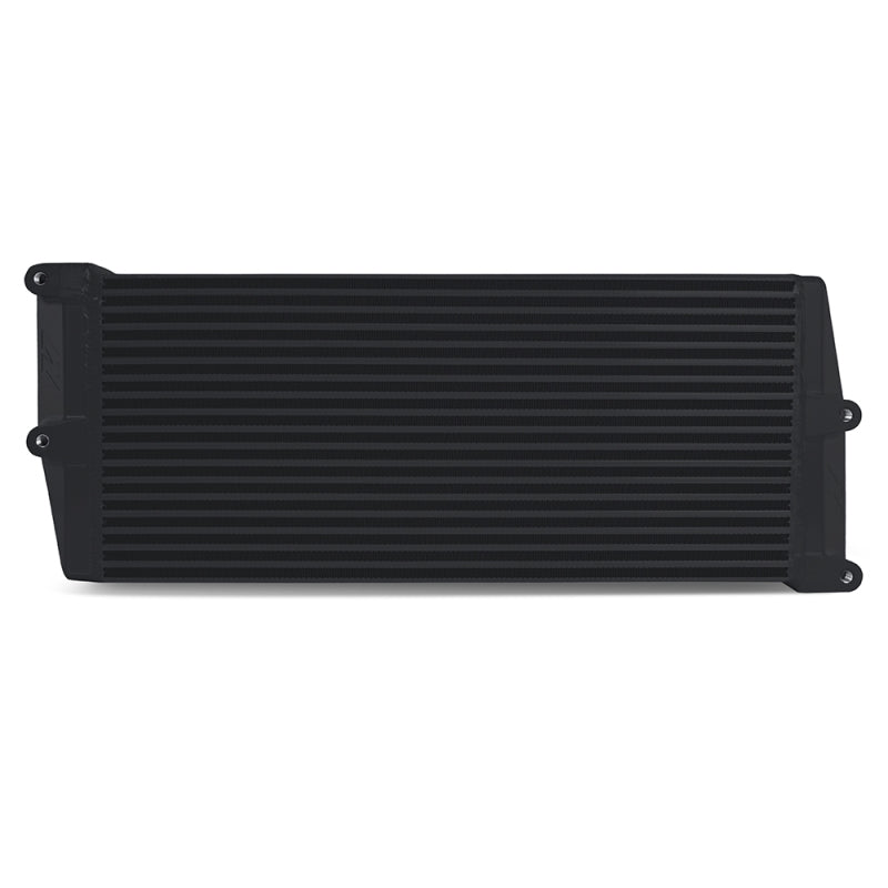 Mishimoto Heavy-Duty Oil Cooler - 17-inch Core with Opposite-Side Outlets, Black