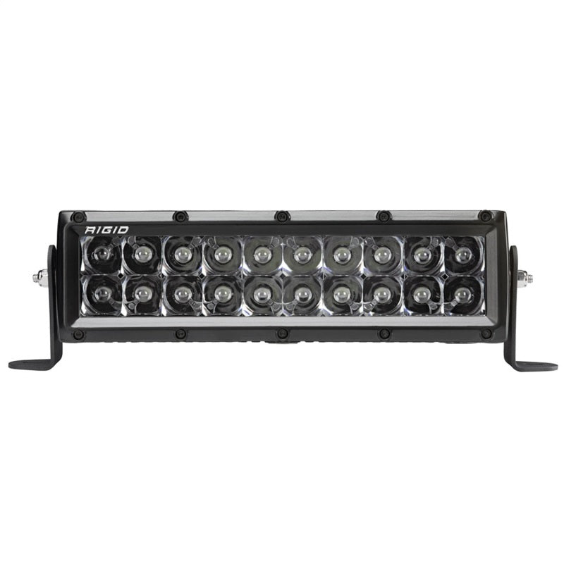 Rigid Industries 10-Inch E-Series Spot Midnight Edition LED Light Bar - Blackout Optics with Enhanced Brightness
