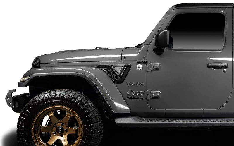 Oracle Lighting Sidetrack LED System for Jeep Wrangler JL and Gladiator JT - Stylish Tactical Body Cladding Upgrade