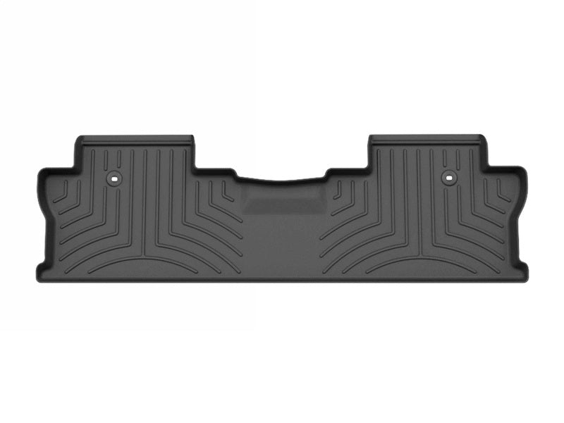 WeatherTech FloorLiner HP Rear Floor Mats for 2017-2018 Honda Ridgeline, Black, Part 449712IM