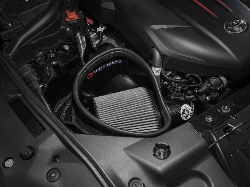 aFe Track Series Carbon Fiber Intake System with Pro DRY S Filter for BMW Z4 M40i (G29) 2020-2023