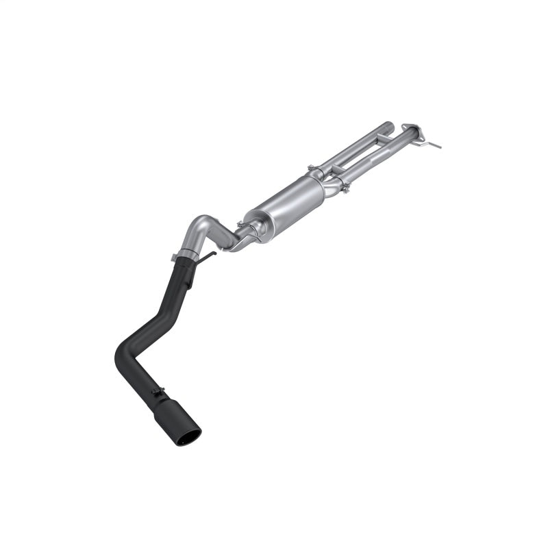 MBRP Armor BLK Series 2.5 Inch Cat Back Exhaust System for Ford Ranger 2024-2026, Black Coated Aluminized Steel
