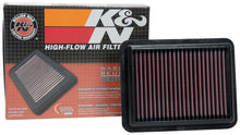 Load image into Gallery viewer, K&amp;N Engineering 33-5087 High-Flow Reusable Air Filter for 2018-2020 Nissan Kicks and Versa