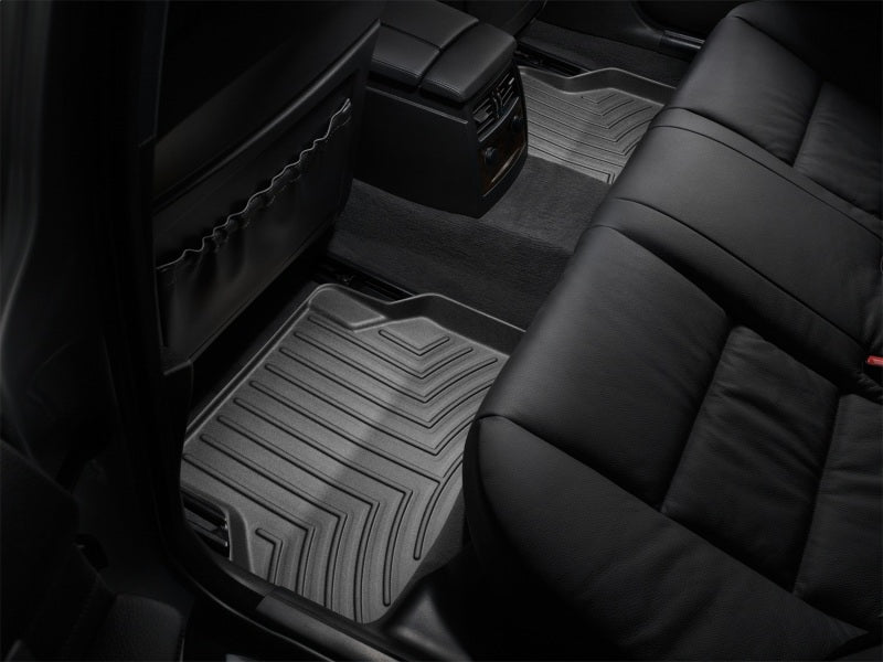 WeatherTech WET441642 FloorLiner DigitalFit Rear Floor Liners for 2006-2010 BMW 5-Series, Black