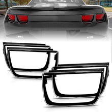Load image into Gallery viewer, ANZO 2010-2013 Chevrolet Camaro Tail Light Bezels - Gloss Black, Pair (4 Pieces)