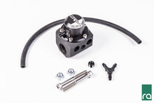 Load image into Gallery viewer, Radium Engineering FPD-XR Inline Fuel Pulse Damper with 8AN ORB Ports and 1/8NPT Pressure Gauge Port
