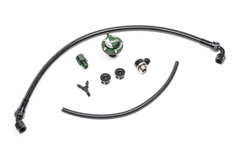 Radium Engineering Toyota 2JZ-GE Fuel Rail Plumbing Kit with Returnless System for Enhanced Performance