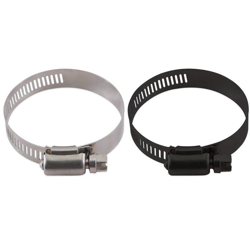 Mishimoto High-Torque Worm Gear Clamp 0.71in.-1.26in. (18mm-32mm) - Pack of 10, Black