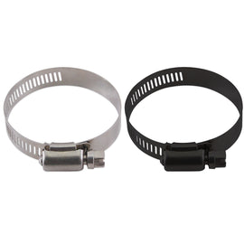 Mishimoto High-Torque Worm Gear Clamp 0.71in.-1.26in. (18mm-32mm) - Pack of 10, Black