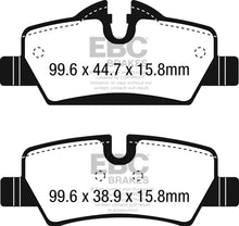 Load image into Gallery viewer, EBC Ultimax OEM Replacement Brake Pads for Mini Cooper (Part Number: ebcUD1800)