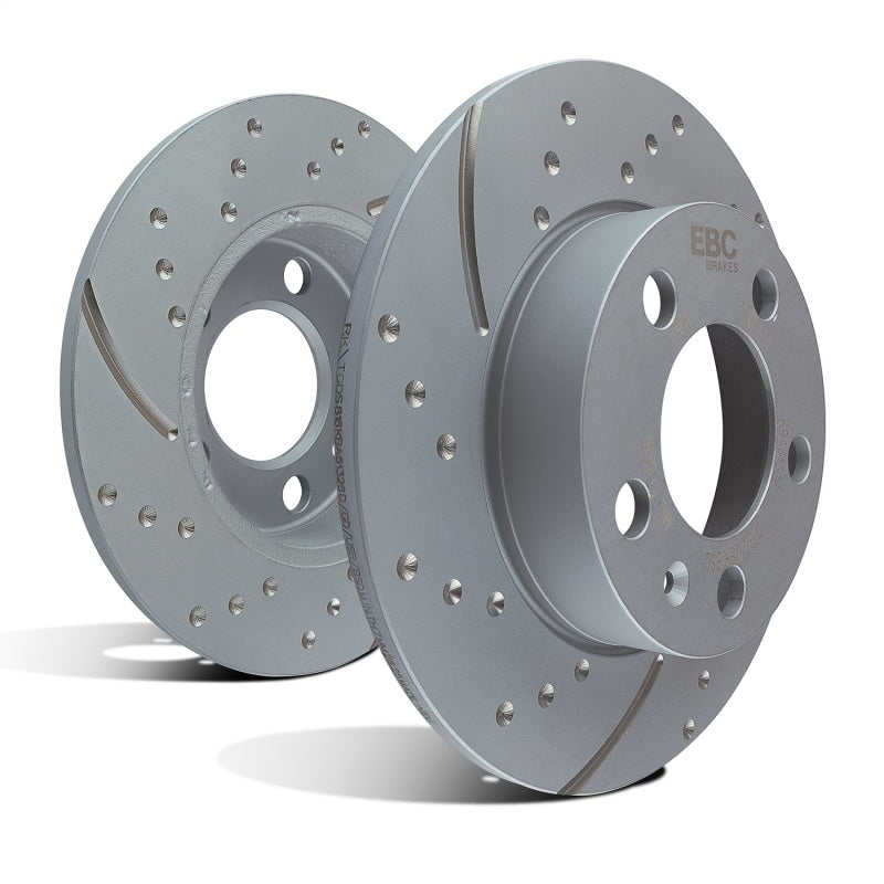 EBC GD7327 3GD Series Sport Slotted Rear Rotors for 2002-2004 Honda Odyssey