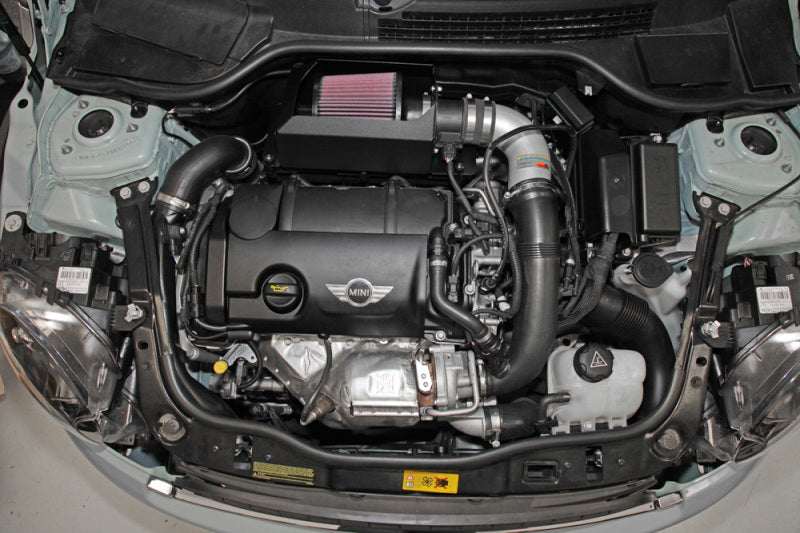 K&N Engineering 69-2023TS Black Typhoon Performance Cold Air Intake for 2011-2013 Mini Cooper S 1.6L