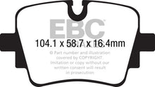 Load image into Gallery viewer, EBC Yellowstuff Rear Brake Pads for Jaguar F-Type 2014-2017 * High-Performance Street and Track Use