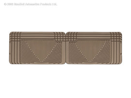 WeatherTech All-Weather Rear Floor Mats for 1990-1991 Volkswagen Vanagon - Tan