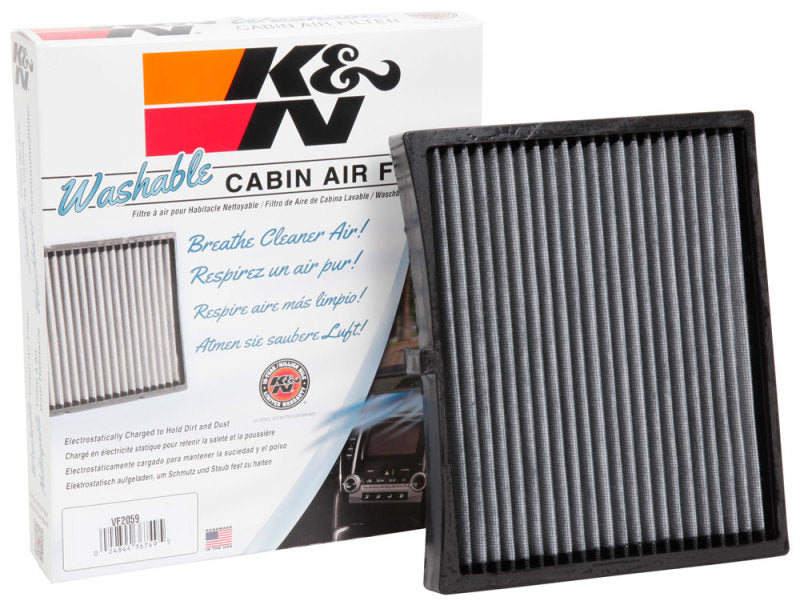K&N 17-18 Hyundai Elantra Cabin Air Filter * Washable & Reusable Synthetic Filter