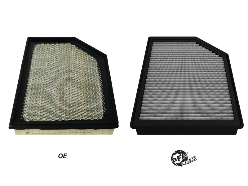aFe MagnumFLOW Pro DRY S OE Replacement Air Filter for 2022-2023 Jeep Grand Wagoneer V8-6.4L