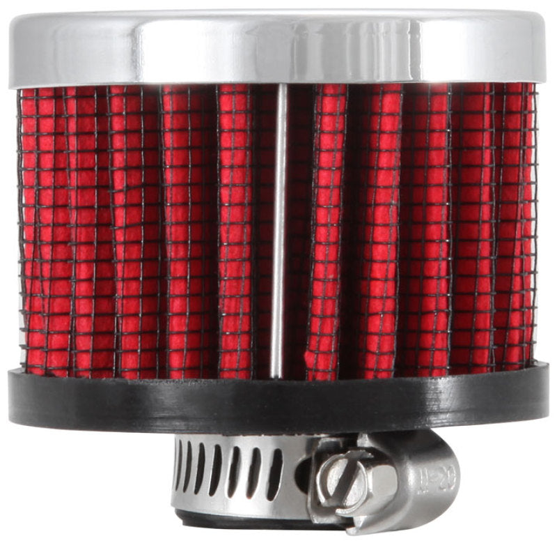 K&N Engineering Clamp-On Rubber Base Crankcase Vent Filter Part #62-1320 for Classic and Racing Engines