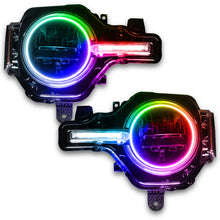 Load image into Gallery viewer, Oracle Lighting 491996 ColorSHIFT Headlight Halo Kit with DRL Bar for 2021-2023 Ford Bronco - Base Headlights