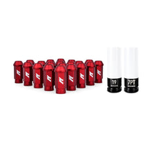 Load image into Gallery viewer, Mishimoto Aluminum Locking Lug Nuts 1/2 x 20 - Red, 23-Piece Set