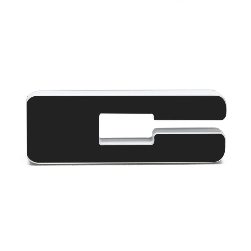 ORACLE Lighting Universal Illuminated LED Letter Badges - Matte Black Finish, Part #orl3141-C-001