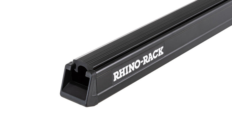 Rhino-Rack Heavy Duty Cross Bar - 59-inch Black Model RHRRB1500B for SUVs and Vans