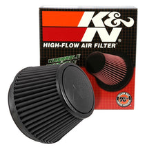 Load image into Gallery viewer, K&amp;N Engineering RU-3106HBK Black Universal Round Tapered Air Filter with 6-Inch Flange ID for Ford Mustang 2015-2017