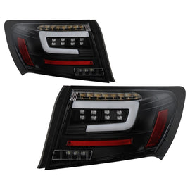 Spyder 08-11 Subaru Impreza WRX LED Tail Lights in Black