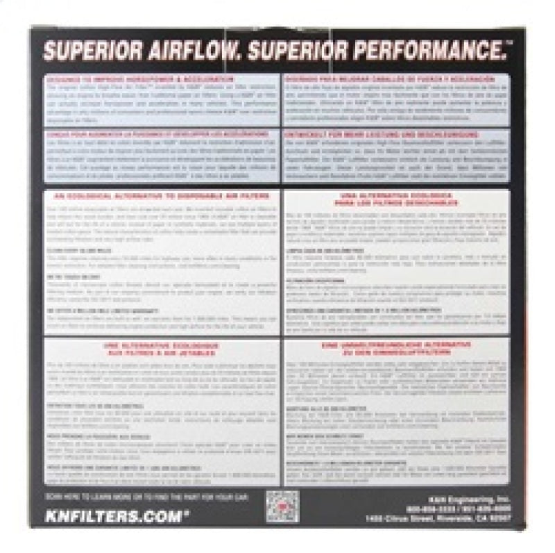 K&N Engineering Custom Air Filter 7 inch OD x 5.5 inch ID x 2 inch H for Enhanced Performance