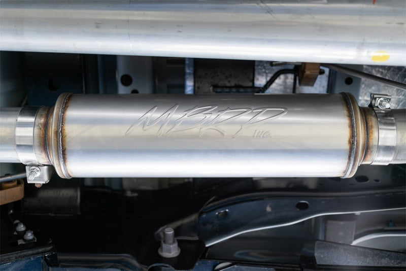 MBRP Armor Pro Series 4-Inch T304 Stainless Steel Cat-Back Exhaust System for 2017 Ford F-250/F-350 Super Duty
