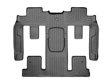 Load image into Gallery viewer, WeatherTech Part No. wet449423 DigitalFit Rear FloorLiner for Chevrolet Traverse 2011-2012 and GMC Acadia 2011 - Black