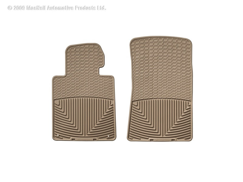 WeatherTech All-Weather Front Floor Mats for BMW 3 Series and M3 Convertible * Tan, Part WETW24TN