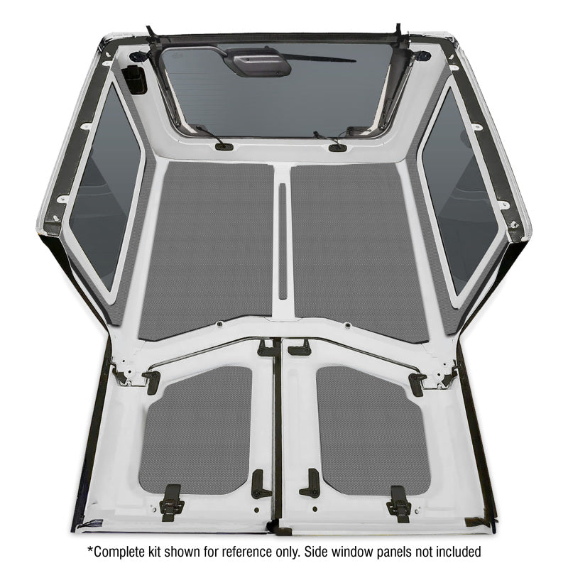 DEI Jeep Wrangler JL 2-Door Boom Mat Sound Deadening Headliner – Gray, 5 Piece Kit