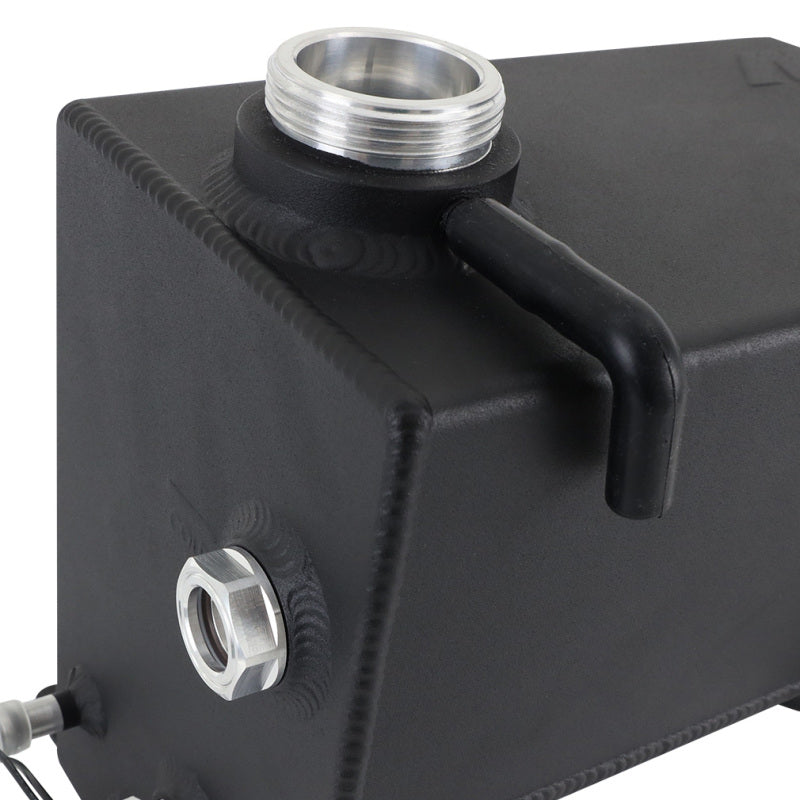 Mishimoto 01-07 Chevy/GMC 6.6L Duramax Aluminum Degas Tank with Black Micro-Wrinkle Finish