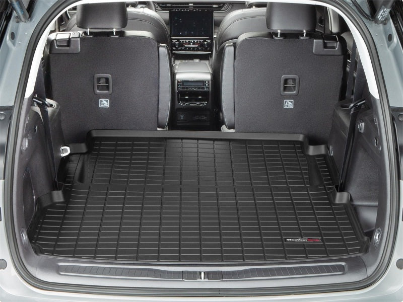 WeatherTech Part Number wet401480 Cargo Liner for 2021-2022 Jeep Grand Cherokee L - Black